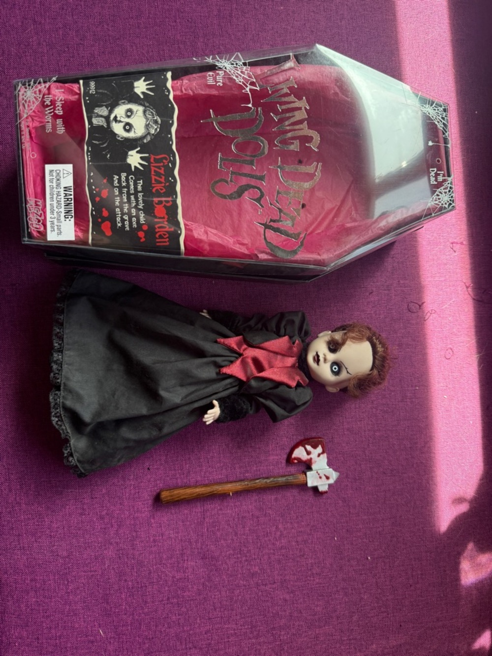 Living Dead Dolls Lizzie Borden Themed Doll